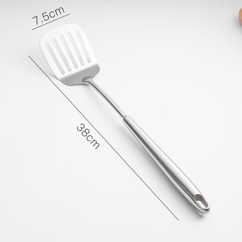 

ZISIZ 304 Нержавеющая сталь Перфорированная лопатка для вока