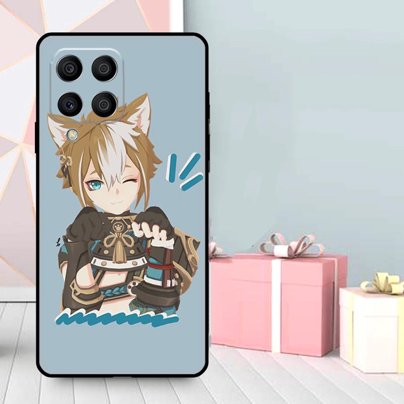 Genshin Impact Gorou Case For Samsung Galaxy M35 M56 M12 M06 M32 M52 M55 M15 M11 M13 M14 M16 M36 M31 M53 M34 M54