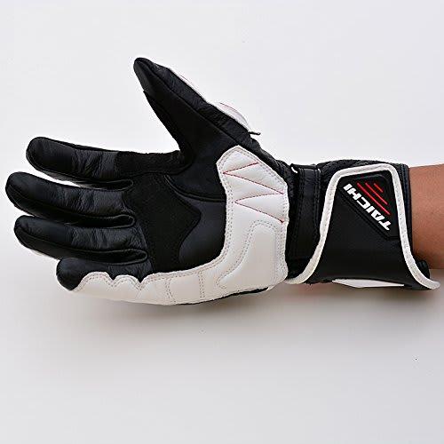 RS TAICHI GP-X Racing Gloves Road Race Leather Black L NXT053