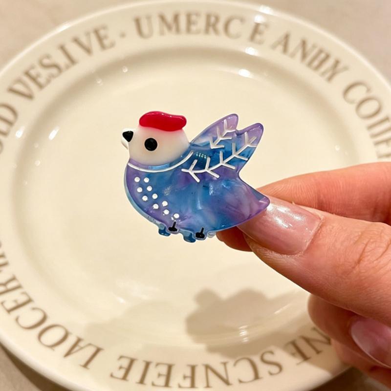 Stylish Bird Hair Claw Clip for Bangs Lovely Design for Everyday Wear
