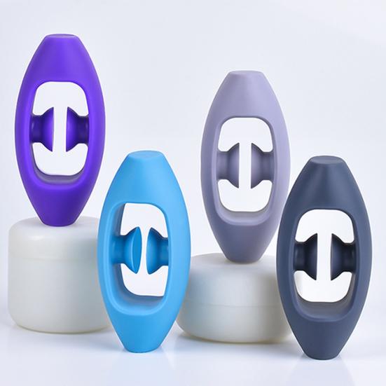 Hand Grip Strengthener with Suction Cup Stress Relief Finger Exerciser Hand Muscle Strengthening Trainer Silicone Ring Toy