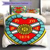 Hearts Heroes Bedding Quilt Set Quilt Cover Pillowcase Home Decoration Birthday Gift (1 * duvet cover + 2 * pillowcase, without core)