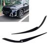 Pair of Front Headlight Eyebrow Left Right Headlamp Eyelid Cover Trim Replacement for X5 G05 X6 G06 LCI