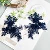 Multi-Color Embroidery Three-Dimensional Flower-To-Flower Cloth Sticker Clothing Dress Performance Dress Decorative Cloth Sticker Accessories