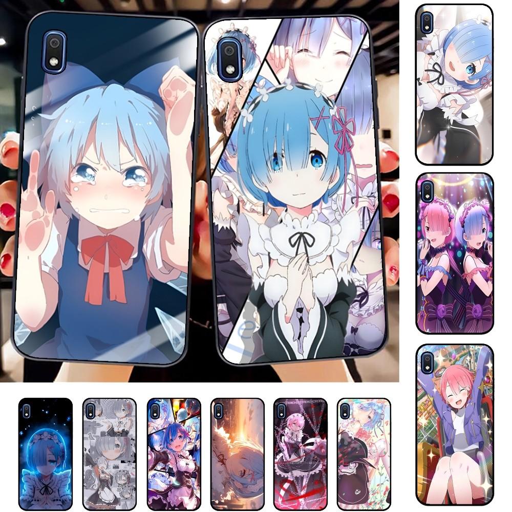 ReZERO Ram Rem Phone Case For Samsung A 10 11 12 13 20 21 22 30 31 32 40 51 52 53 70 71 72 73 91 13 shell