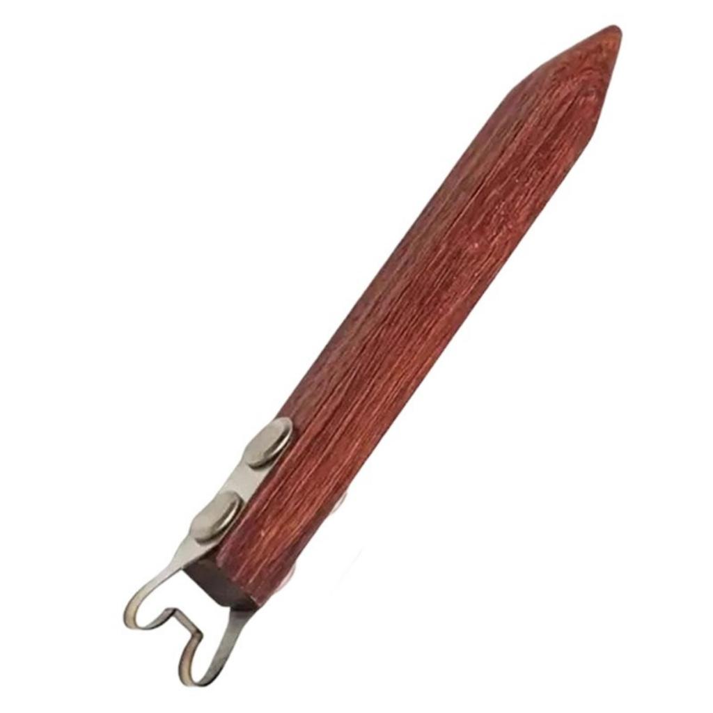 Künstlerische Keramikbasis-Finisher Holz & Metall Handgefertigtes Keramik-Verzierwerkzeug zum Perfektionieren von Tonkreationen & Skulpturen