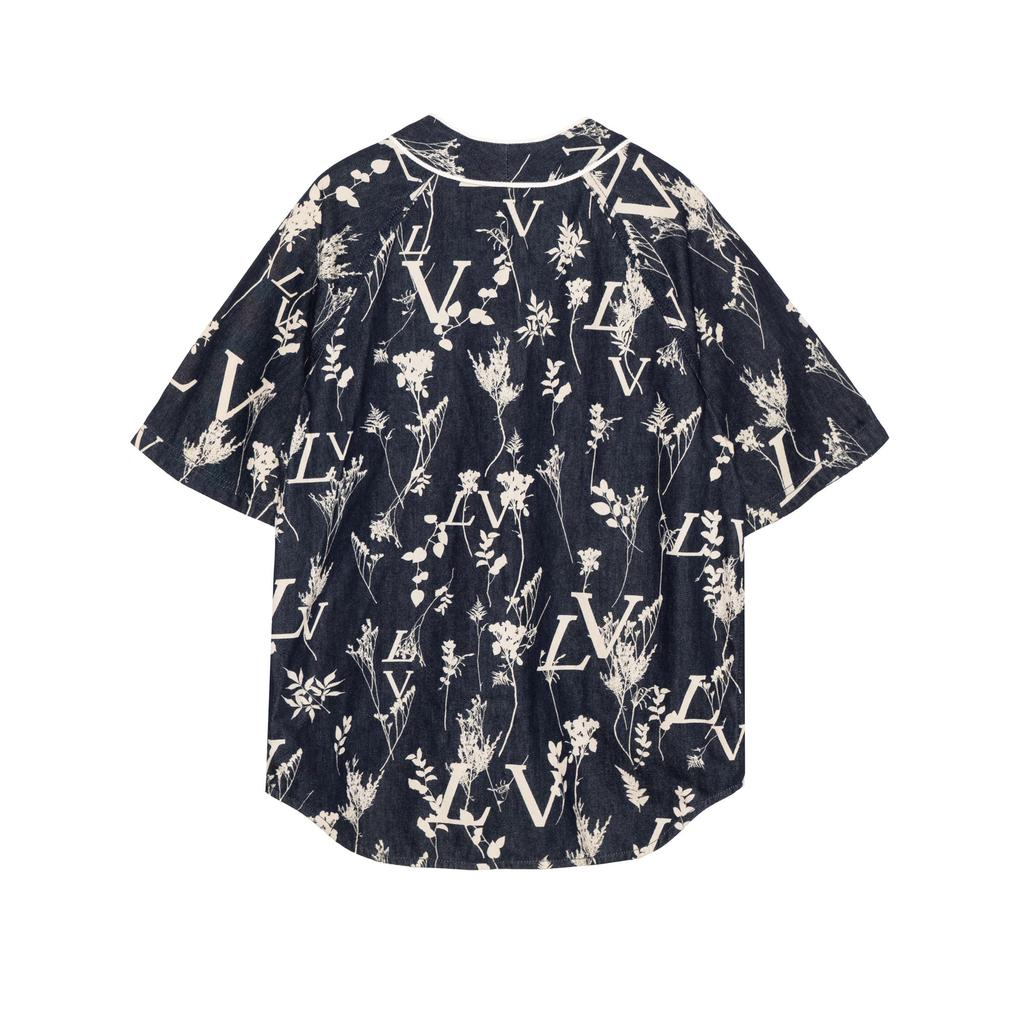 Louis Vuitton 2010s Lv Leaf Shirt 1A7XFN