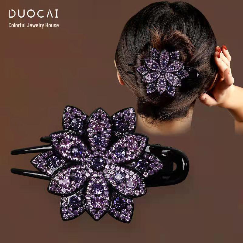 Strass Schnabelspange Klaue: Hochsteckfrisur Fixierer Haarklammer & Haarnadel Kopfschmuck