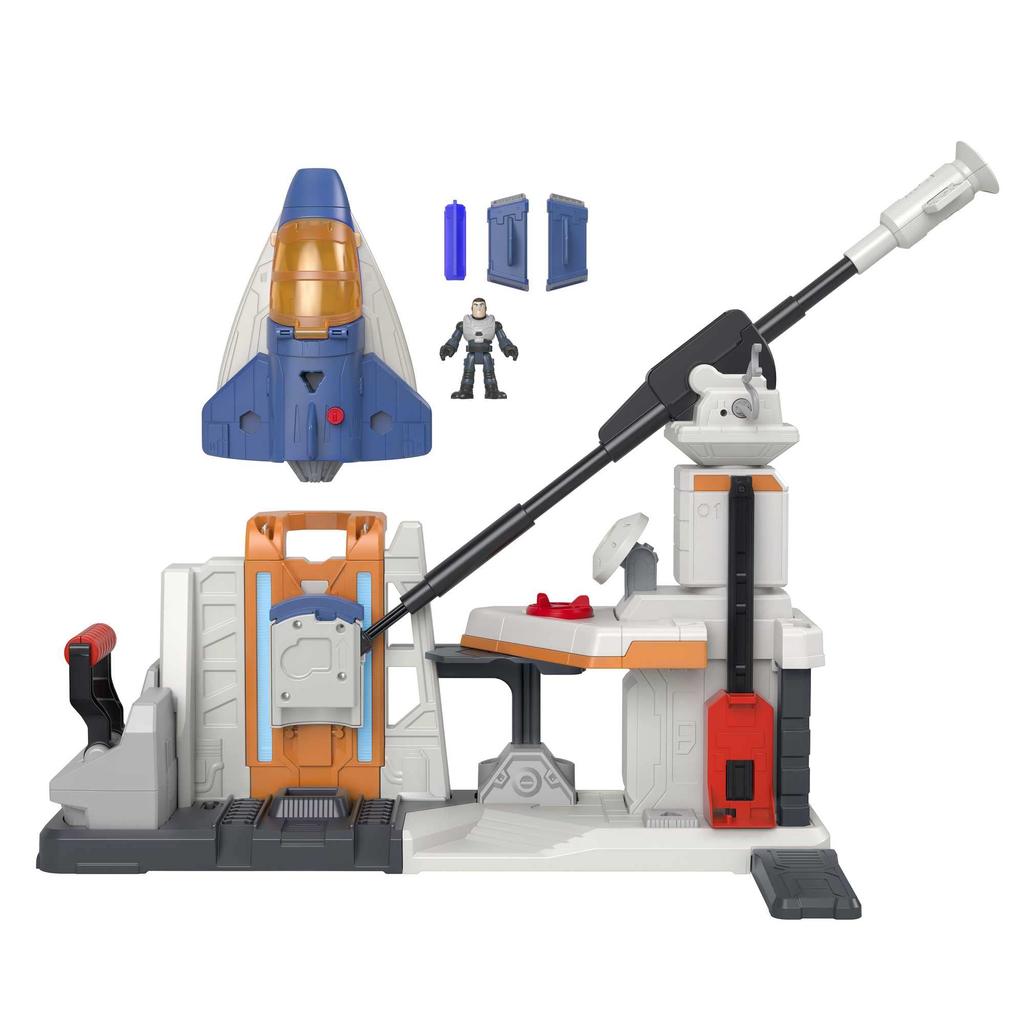Fisher-Price Imaginext Buzz Lightyear Lift & Launch Star Command (Ages 3 and Up) HGT25 White