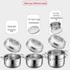SUPOR 26cm 3-Layer Stainless Steel Steamer