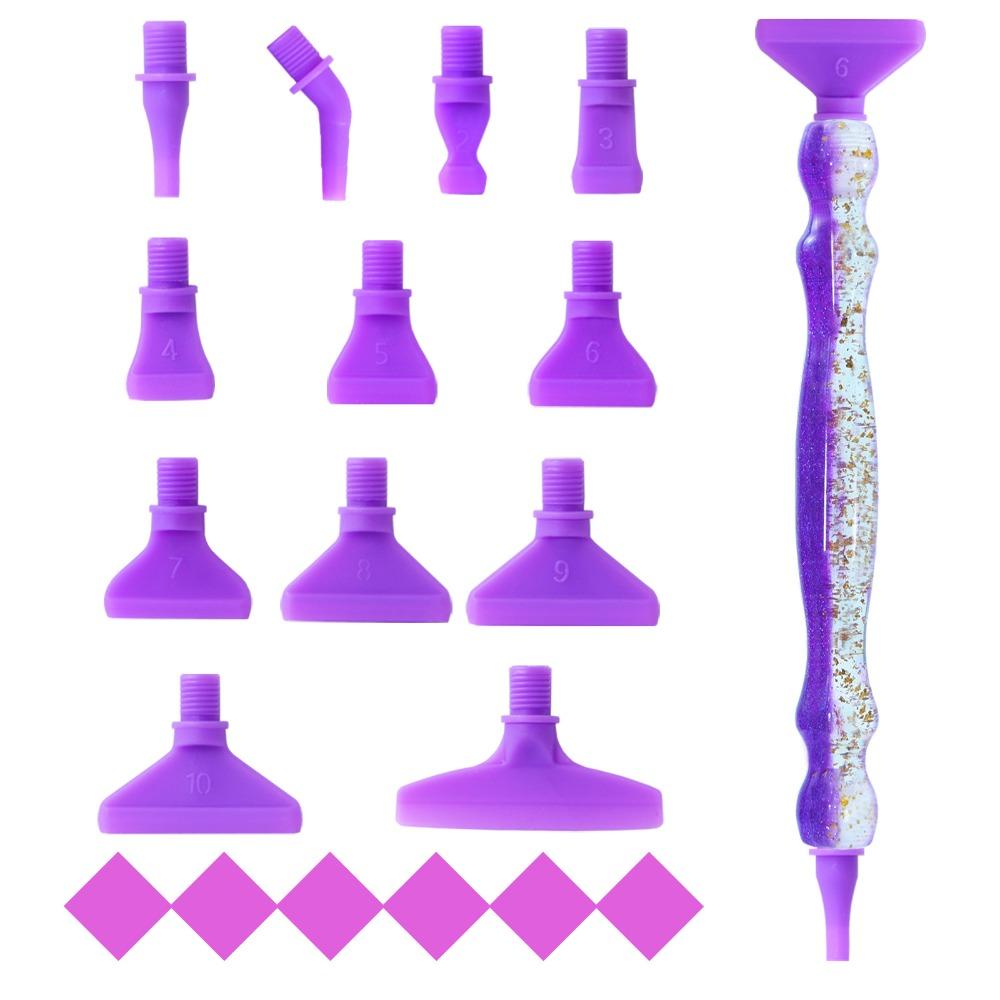 DIY Craft 5D Resin Diamond Painting Pen Multi Placers Point Drill Pens Art Accessories