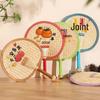 Large Durable Handmade Wheat Straw Palm Fan for Summer