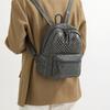 Rivet PU Backpack Women Travel Backpack