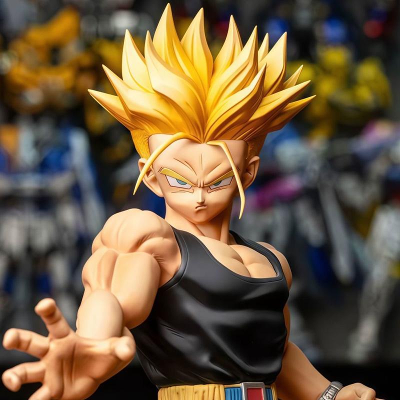 30Cm  Trunks Figure Super Saiyan Trunks Anime Figures Statue Collection Desk Decor Models Kid Birthday Gifts Toys