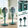 Convection Circulation Fan with Oscillation - Desk and Floor Fan for Home, Dorm and