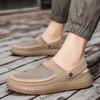 2025 Summer New Men's Shoes Breathable Mesh Beach Shoes Trendy Cool Slippers Two Wear Driving Casual Sandals Men