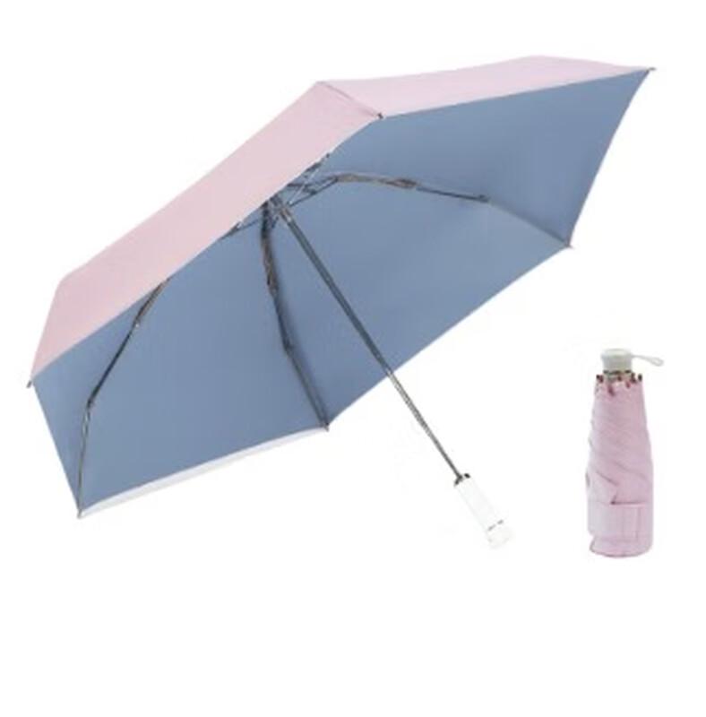 Red Leaf Trendy Automatic Sun Umbrella