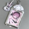 Sac Porte-Photocarte Kawaii 3 Pouces Pendentif Cadre Photo Support d'Affichage Photo Porte-Carte Porte-Clés Étudiant Pour Sac