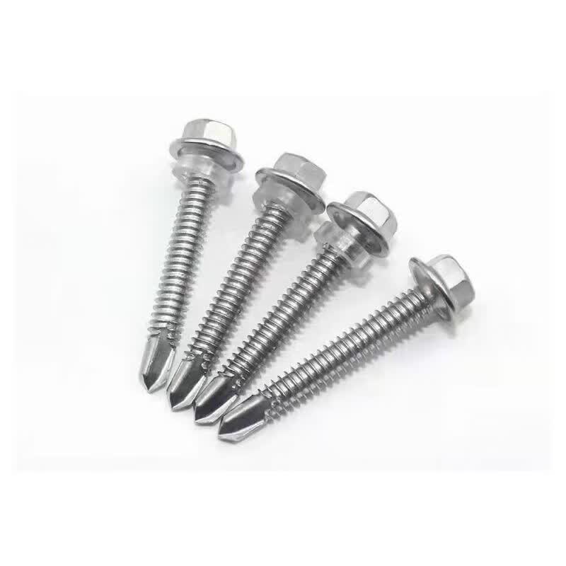 Stainless Steel Hex Head Self-Drilling Screws