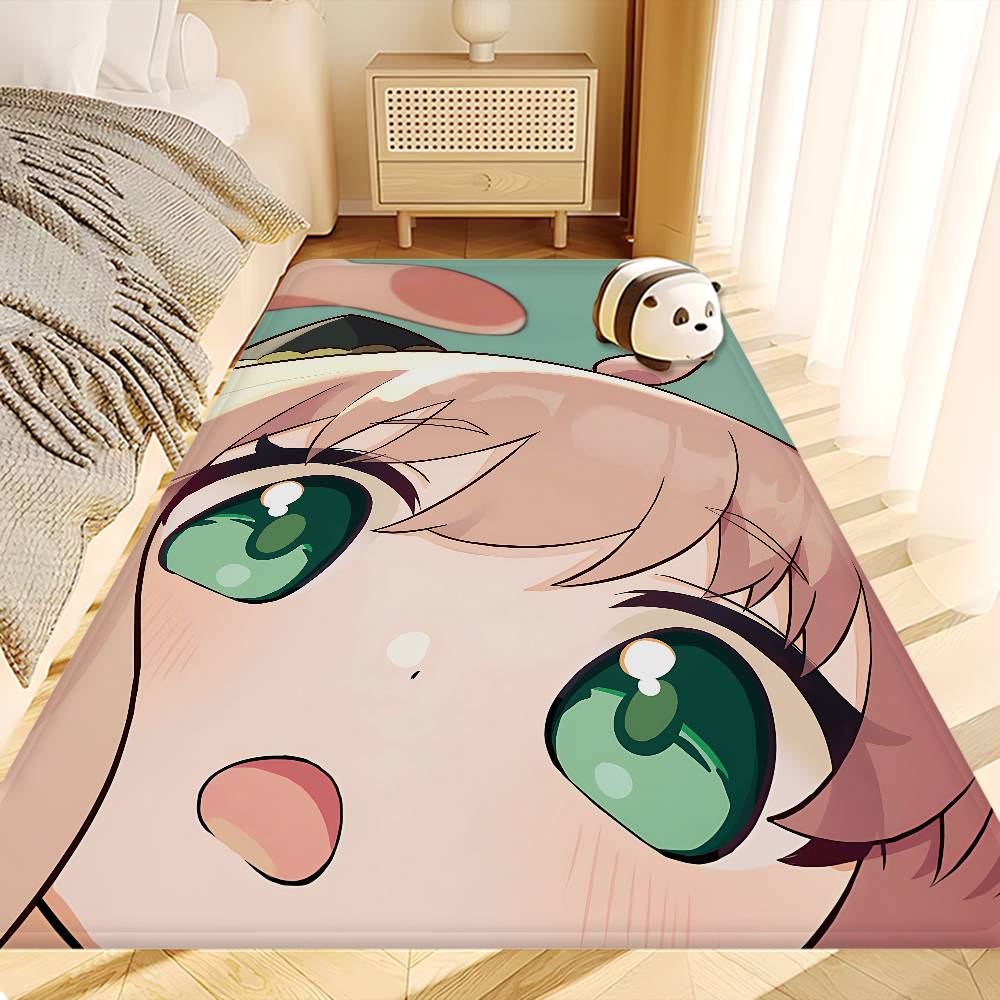 Anime Spy X Family Anya Room Mats Cheaper Anti-slip Modern Living Room Balcony Printed Household Carpets