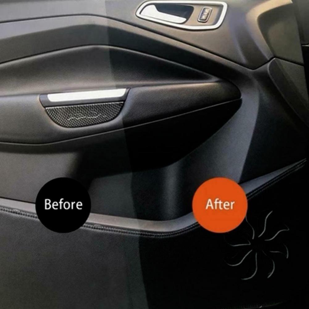 Plastic Restorer for Cars Car Interior Dashboard Trim Detailer Polish Revive Faded Plastic Rubber Vinyl Bumper Trim Renovation Coating Care Protectant