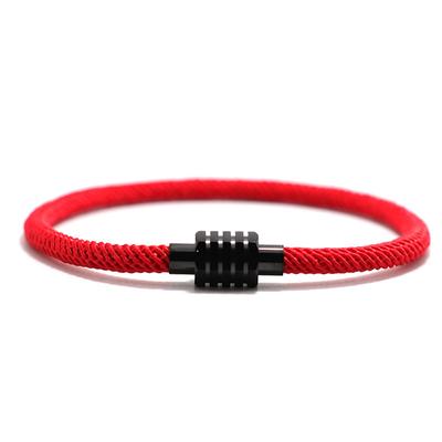 Minimalist Rope Bracelet Men Women 100% Unfading Magnet Couple Braclet Valentine Day Gift For Lover Good Luck Thread Braslet