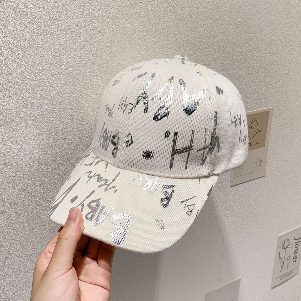 Colorful Graffiti Printed Baseball Cap for Women, Adjustable Sun Protection Outdoor Travel Baseball Cap