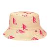 Panama Bucket Hat For Men Women Summer Bucket Cap Flamingo Print Hat Bob Hat Hip Hop Gorros Fishing Fisherman Hat