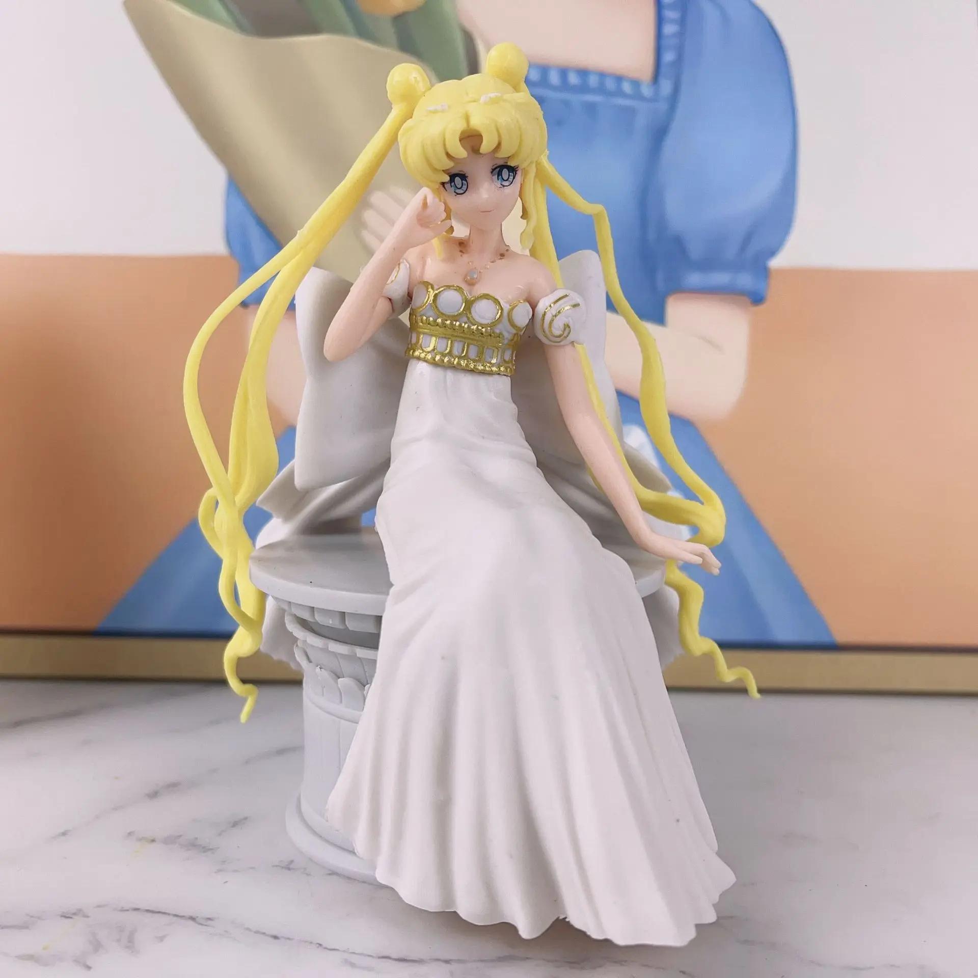

14CM 1PCS Ichiban Kuji Lastone Special Color Sailor Moon Eternal Princess Serenity Figure Doll Toy Ornament Gift