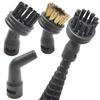 Copper Wire Round Brush Cleaning Brush Set Nozzles Kit Manual Cleaning