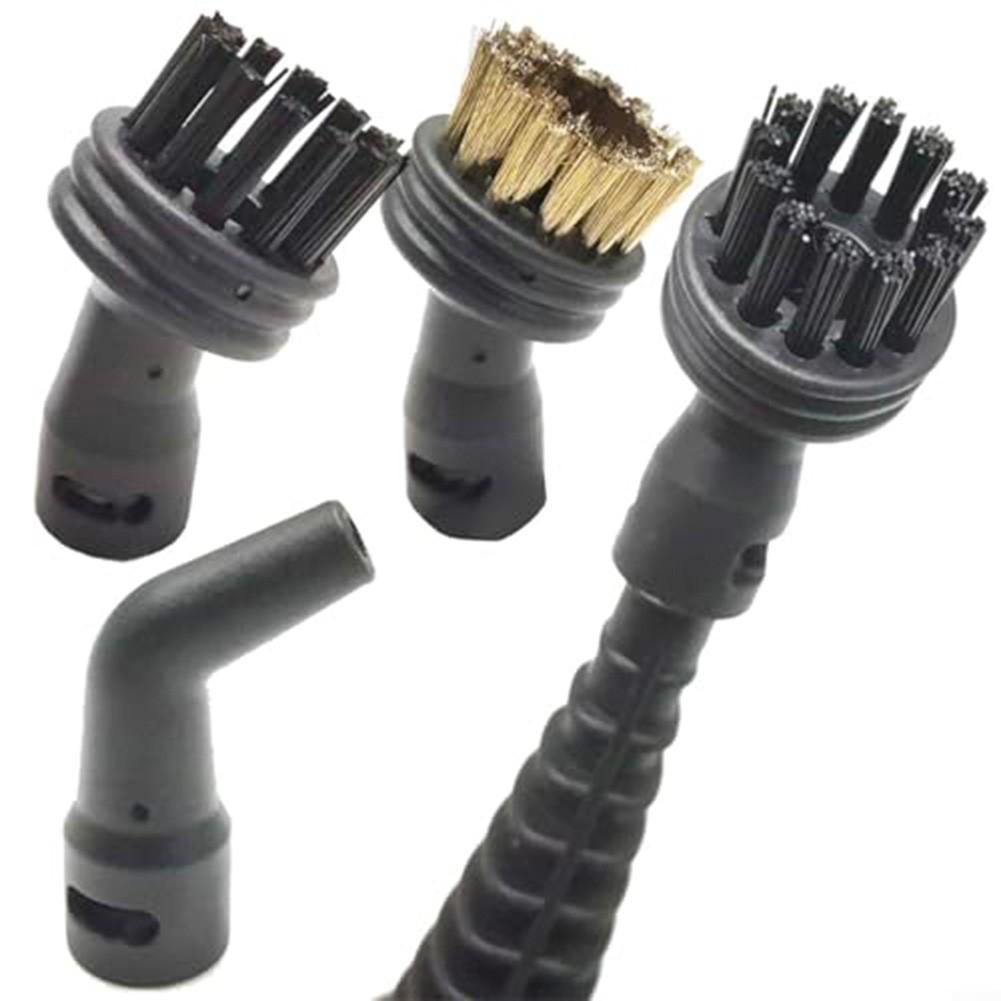 Copper Wire Round Brush Cleaning Brush Set Nozzles Kit Manual Cleaning