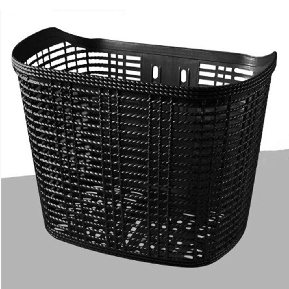 Hollow Bicycle Storage Bag Plastic Student Front Basket  Rear Cycling Accessories