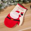 Grenzüberschreitendes Weihnachts-Schneemann-Tischset und Topfhandschuh-Set