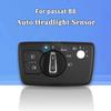 Car AUTO headlight sensor switch control module button coming leaving home kit for VW passat b8 2017 2018 2019 upgrade interior