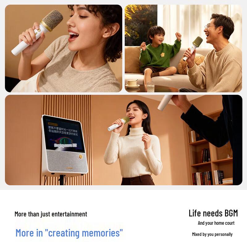 Philips TAS5519 KTV Speaker & Dual Wireless Microphone System (CN version)