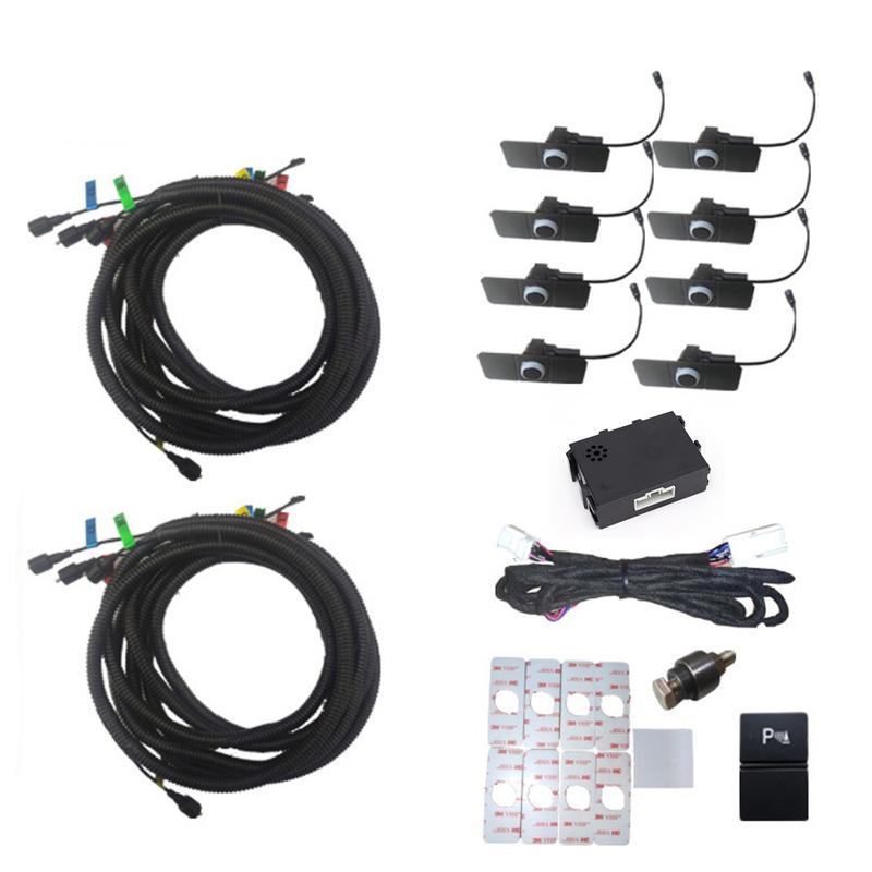 ZJCGO Parking Sensor Kit Car Parktronic Backlight Reverse Radar Monitor System for Honda CR-V CRV 2017 2018 2019 2020 2021 2022