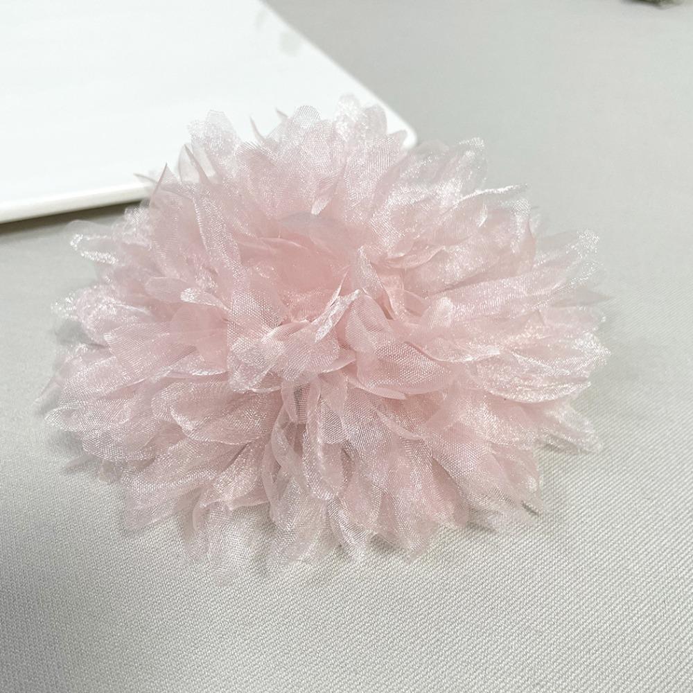 

Handmade Vintage Brooch Clothing Dress Neck Decoration Chest Flower Everyday Wear Light pink