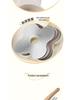 Non-Stick Deep Maifan Stone Pancake Frying Pan with Four-Hole Design for Easy Breakfast Cooking