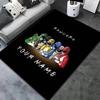 Power Rangers Adventure Custom Name Carpet Rug For Living Room Bedroom Home Sofa Decoration Kids Play Nonslip Floor Mat