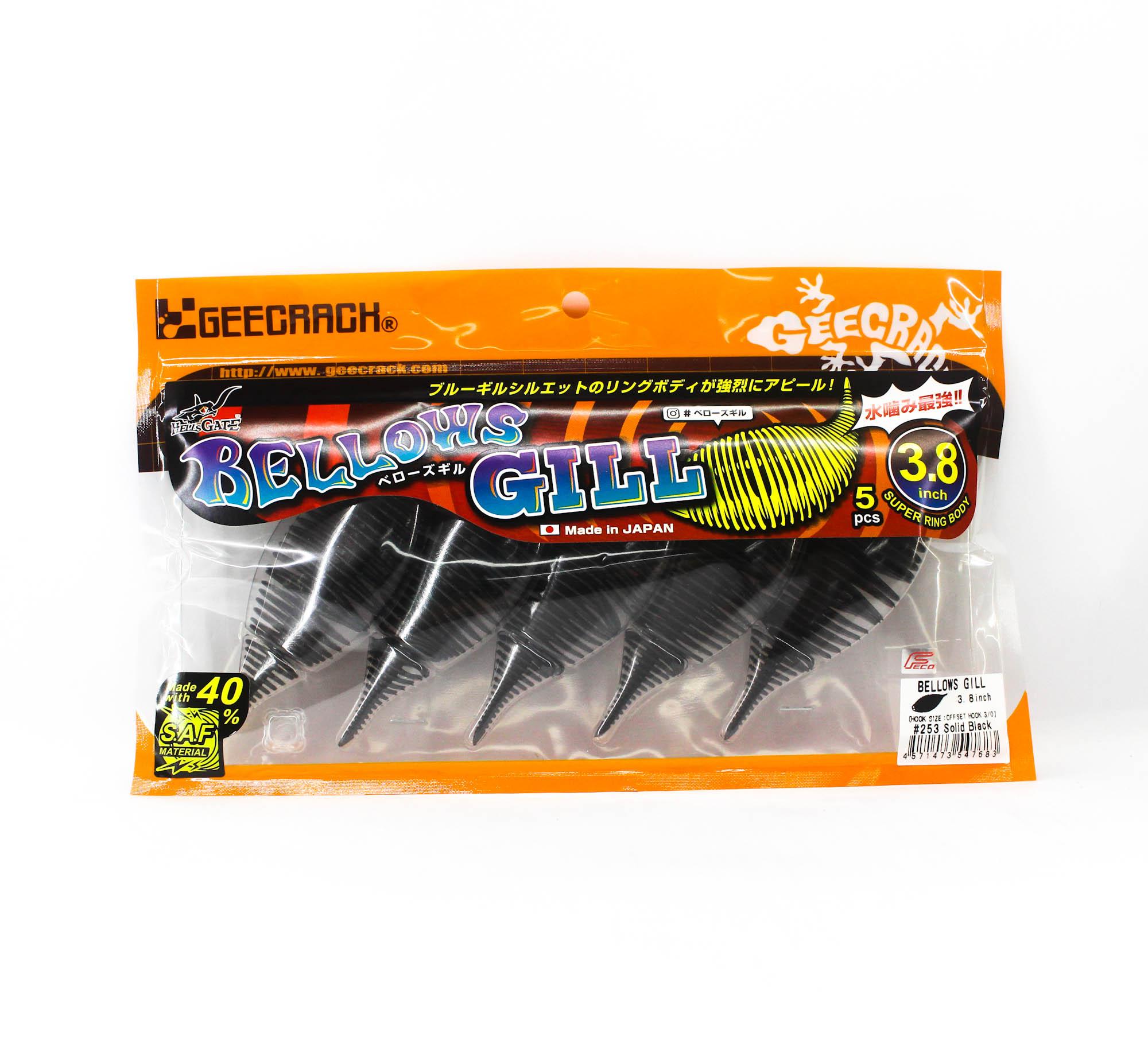 

Gee Crack Soft Lure Bellows Gill 3.8 Inch 253 (7683)