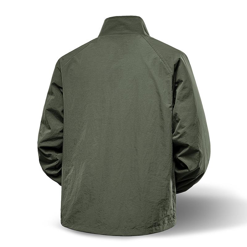 Stand-up Collar Autumn and Winter Men's Korean Version Slim-fitting Youth Versatile Outdoor Casual Versatile Top Jacket