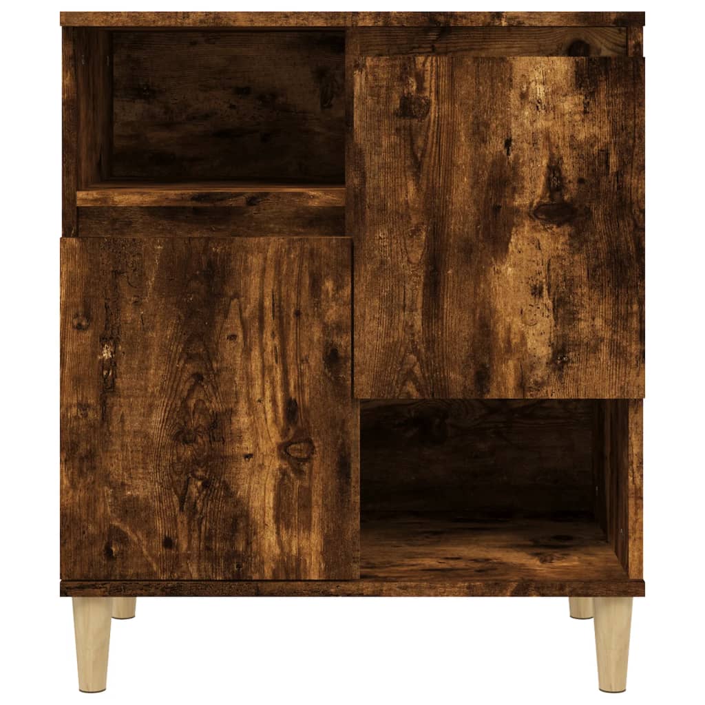 Vidaxl Komoda, Przydymiony Dąb, 60X35X70 Cm, Materiał Drewnopochodny