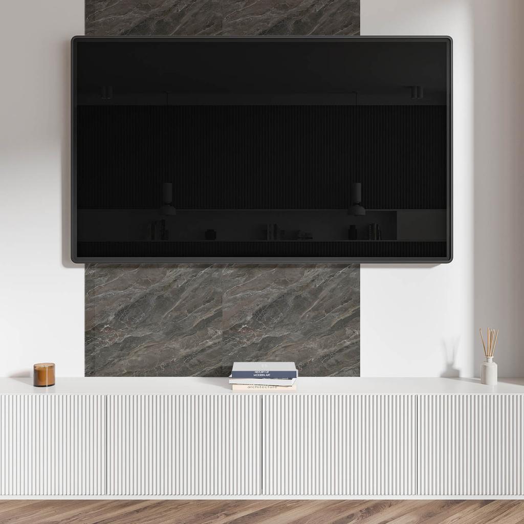 Self-adhesive Vinyl Decorative Panel With Print 100x50 cm Natural Stone Pattern