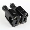 Universal Pair 28mm CNC Aluminium Motorcycle Handlebar Mount Riser Clamp Durable