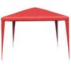 Party Tent 400 x 300 x 255 cm Red PE and Steel