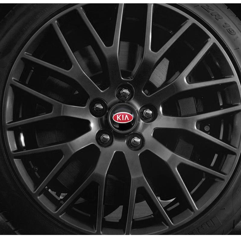 Tappo Centrale Mozzo Ruota Auto Emblema Adesivo Accessori Per Kia GT-Line Sportage Ceed Rio Picanto Sorento Soul Cerato Venga Forte K9