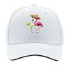MLFO Flamingo Print Retro  Adjustable Lightweight Hat Suitable for Shopping Vacation Fishing  Fl Sandwich Baseball Cap