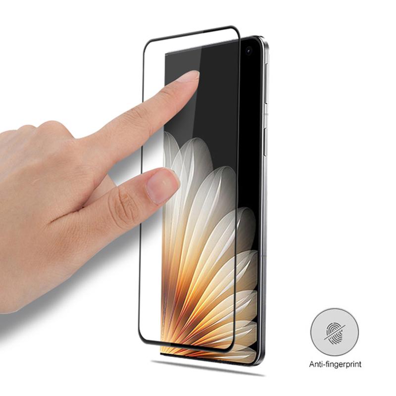 

MOCOLO For Oppo Find N5 5G Screen Protector Anti-Shatter Silk Printing Tempered Glass Film Black
