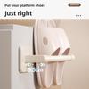 Wall-Mounted Drainable Bathroom Slipper Rack