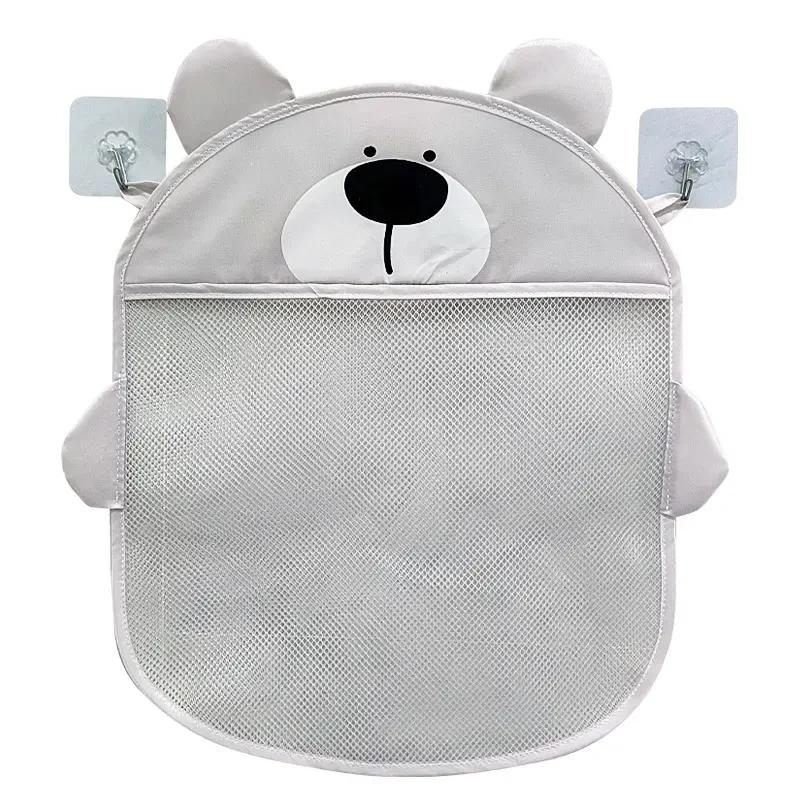 

Mother Kids Baby Bath Toys Storage Bag Strong Suction Cups Bath Game Bag Bathroom Organizer Water Toys Storage Net Bag Baby Item